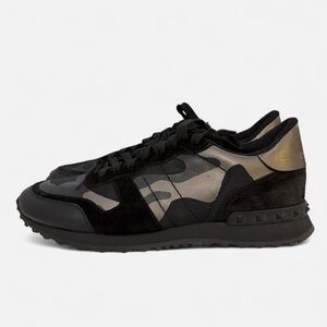 Valentino Garavani Rockrunner ‘Camouflage Noir Metallic’ Size 41